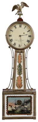 Boston Federal Banjo Clock early 19th