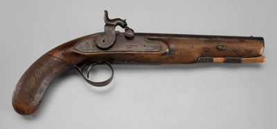 Southern Civil War Dueling Pistol 11112f