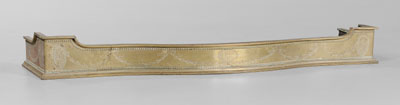 George III Style Engraved Brass 111147