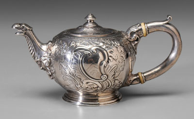 George II Silver Teapot London,