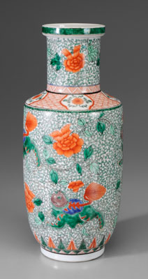 Famille Verte Porcelain Vase Chinese,