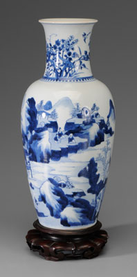 Blue and White Porcelain Vase Chinese,