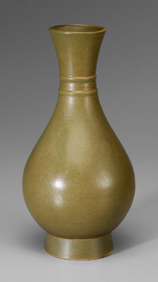 Teadust Glazed Yuhuchunping Vase  11117b
