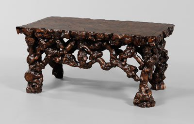 Rootwood Table Chinese, 20th century,
