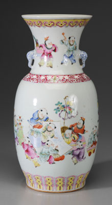 Famille Rose Porcelain Vase Chinese  1111b9