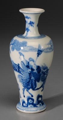 Blue-and-White Vase Chinese, probably