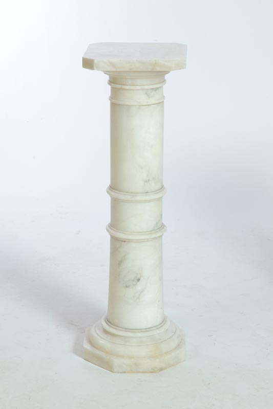 MARBLE PEDESTAL American or European 1114f6