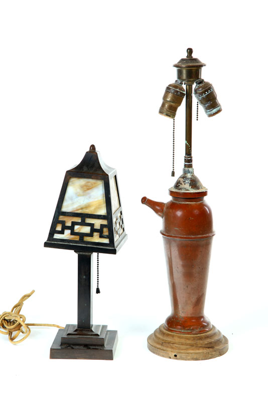 TWO TABLE LAMPS American 1st 11151a