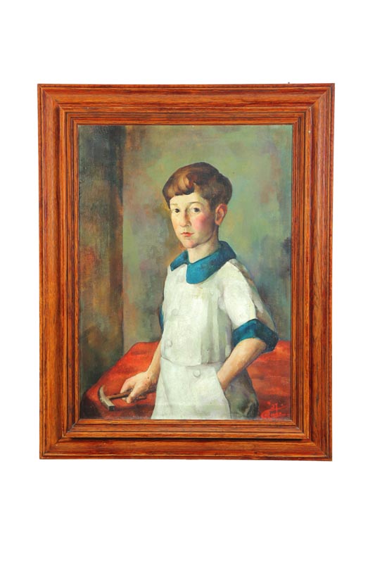 PORTRAIT OF A BOY (AMERICAN SCHOOL