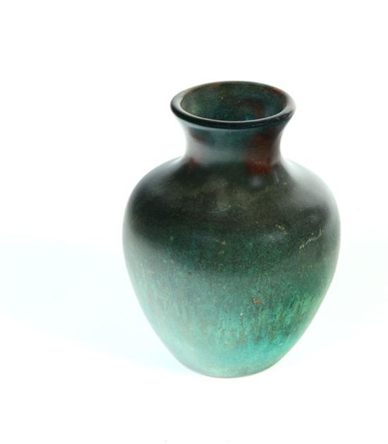 VASE BY CLEWELL.  Ohio  mid 20th century.