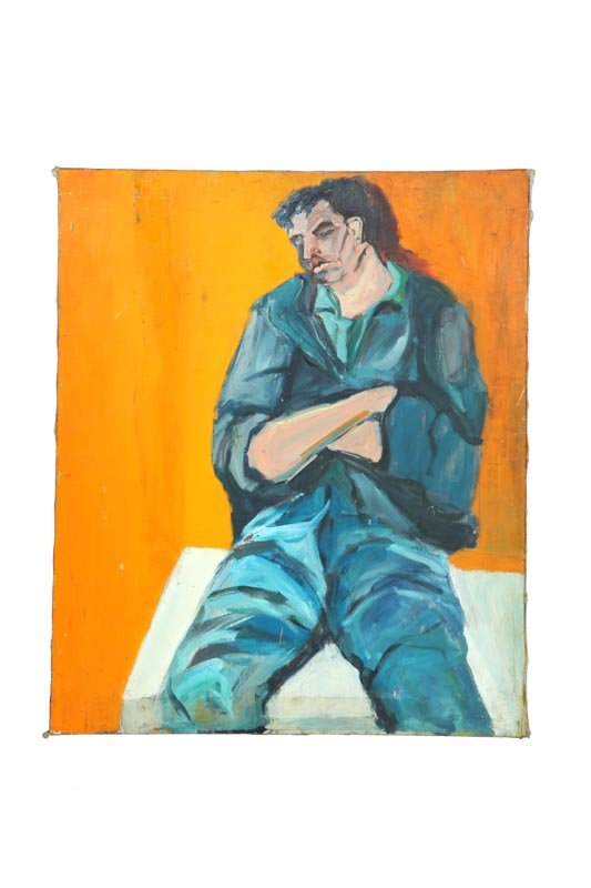 PORTRAIT OF A SEATED MAN (AMERICAN