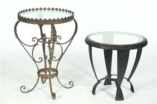 TWO STANDS.  American  late 19th-early