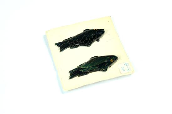 PAIR OF FISH CLIPS American  1115d9