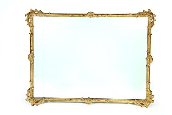 LARGE MIRROR.  American  20th century.