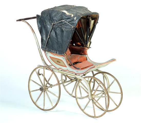 BABY CARRIAGE.  American  late 19th