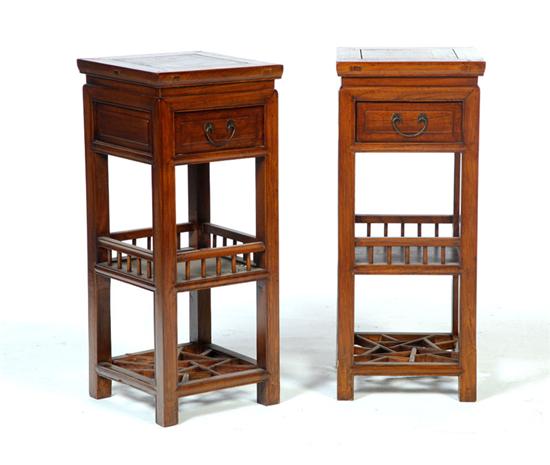 PAIR OF FLOWER STANDS China  111629