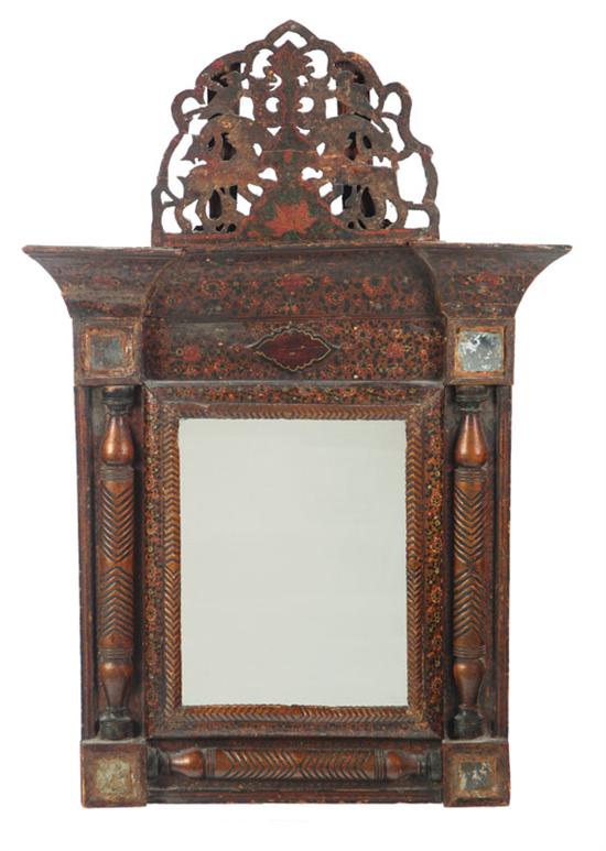 DECORATED MIRROR Attributed to 11162d