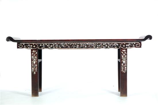 INLAID ALTAR TABLE China 19th 1116ae