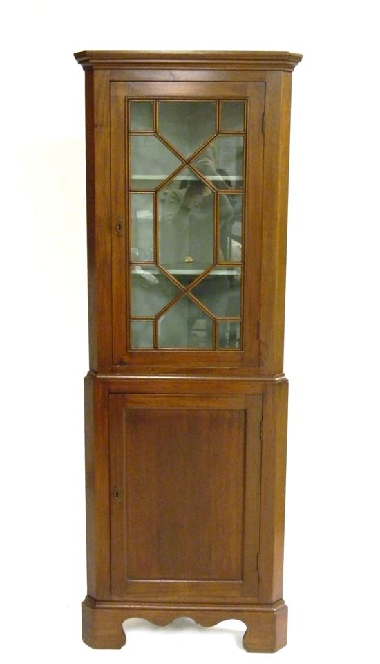 Chippendale style corner cabinet