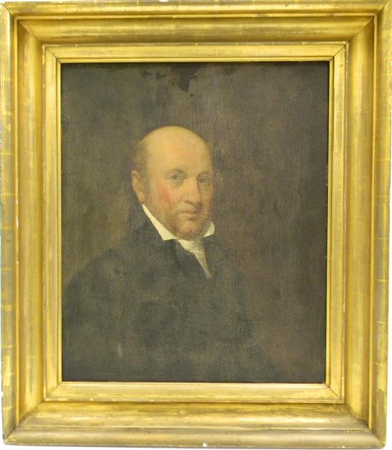 19th C. portrait of middle aged
