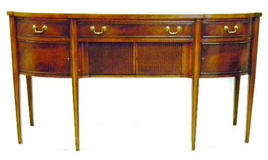 Mahogany Hepplewhite style sideboard