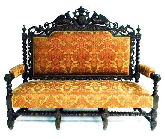 19th C Baroque style carved and 10f2a0