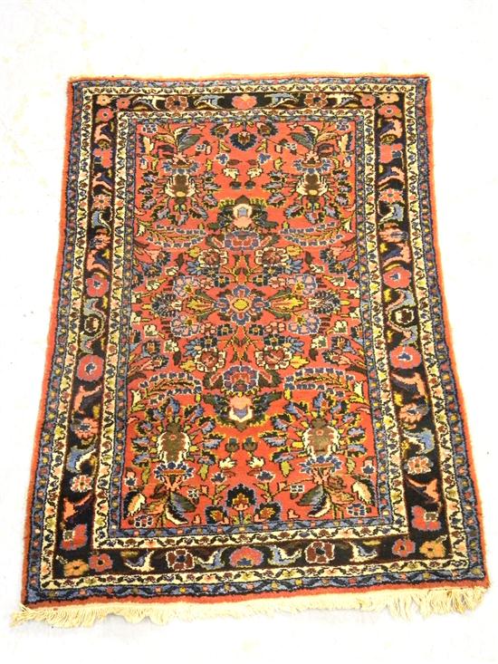 Semi-Antique Persian Hamadan rug