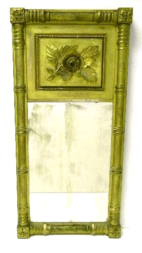 Early 19th C gilt wall mirror 10f2ca