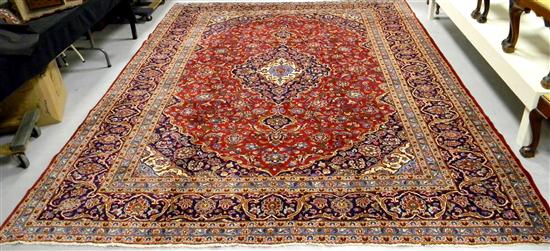 Persian Kashan red field with 10fdb0