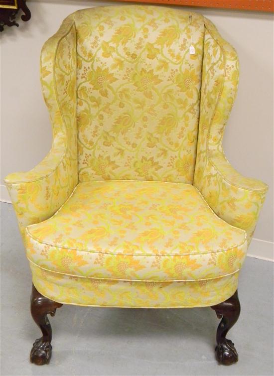 Margolis wing chair unsigned down 10fdf5