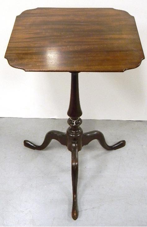 Margolis candelstand  mahogany