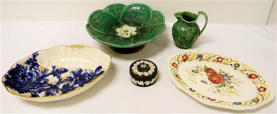 Porcelain and pottery including: