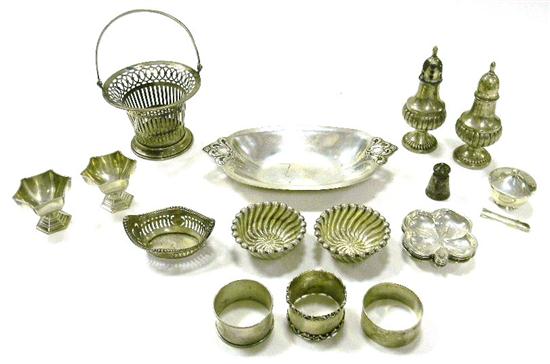 STERLING SILVER nineteen pieces  10fed1