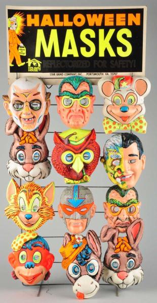 Original Halloween Masks Display 112bdf