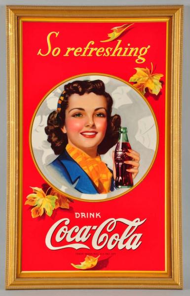 1941 Coca-Cola Vertical Poster. 
Description