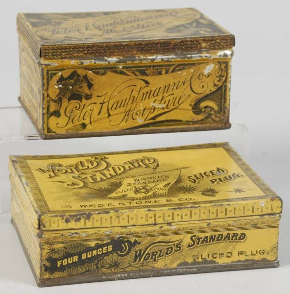 Lot of 2: Tobacco Tins. 
Description