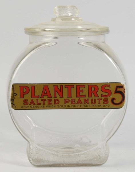 Planters Peanut Fishbowl Jar with 112be9