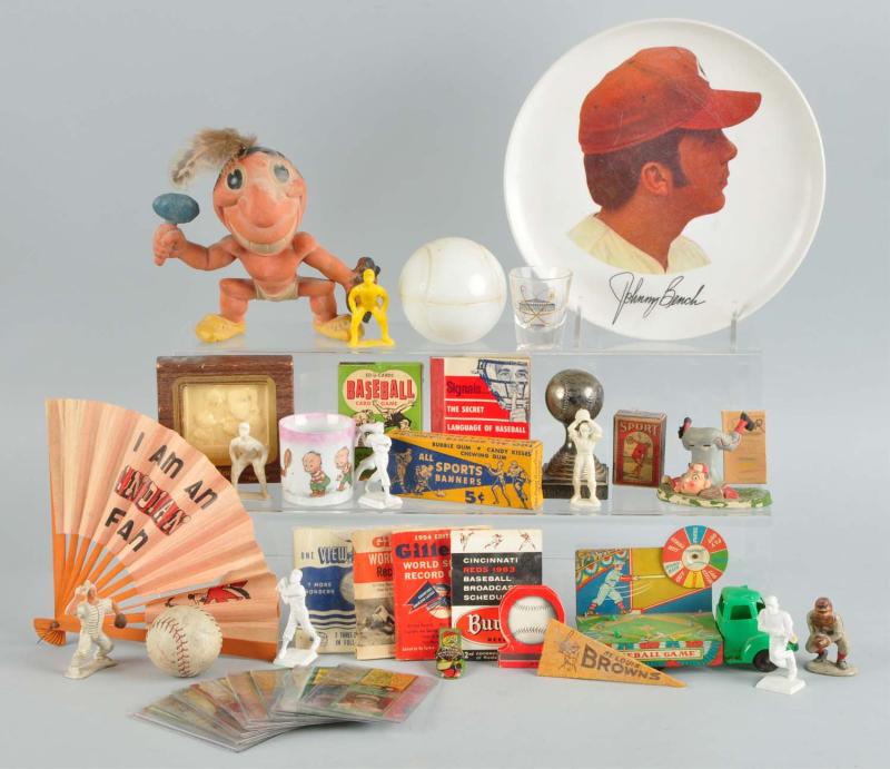 Lot of Miscellaneous Vintage Baseball