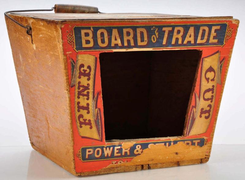 Board of Trade Wood Store Container  112c47
