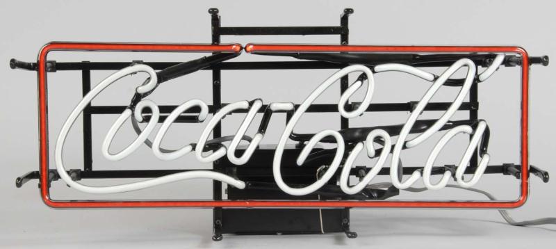 Coca-Cola Neon Sign. 
Description 1970s