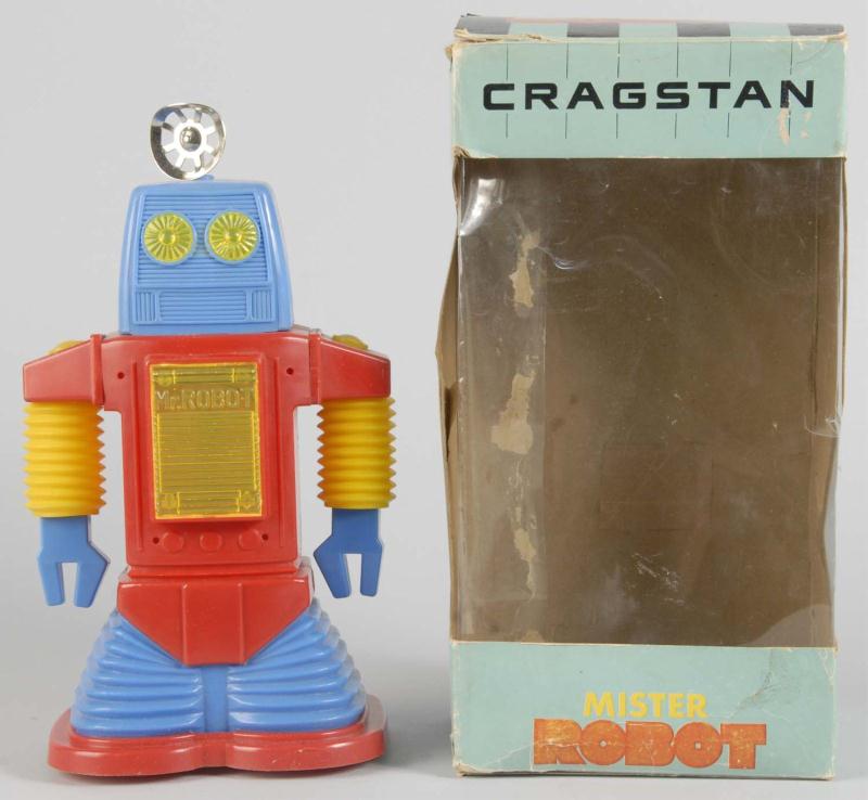 Plastic Cragstan Mr Robot Battery Operated 112c70