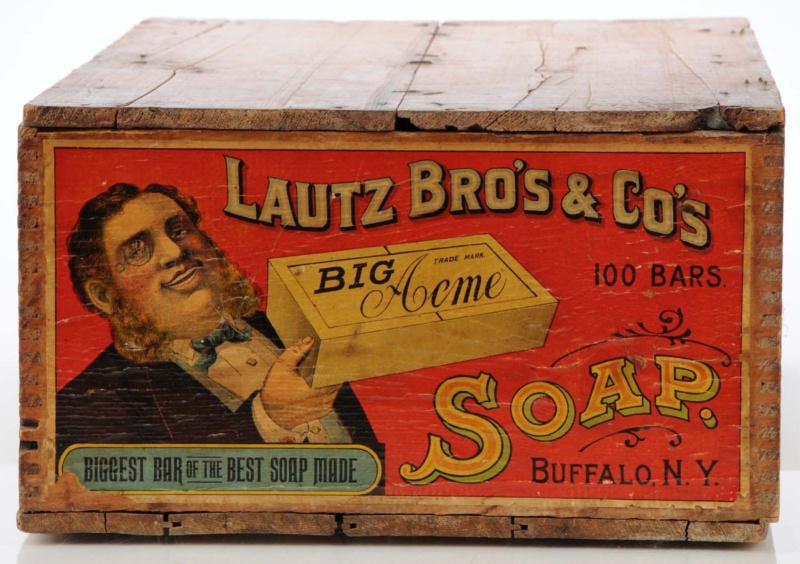 Lautz Bro s Soap Wood Crate  112c77