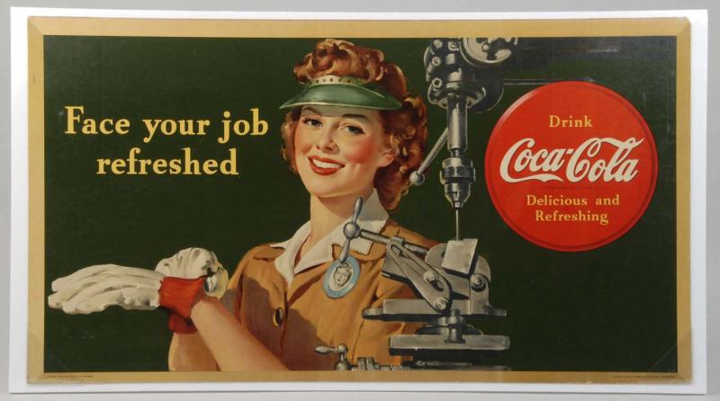 1943 Coca Cola Horizontal Poster  112c7b