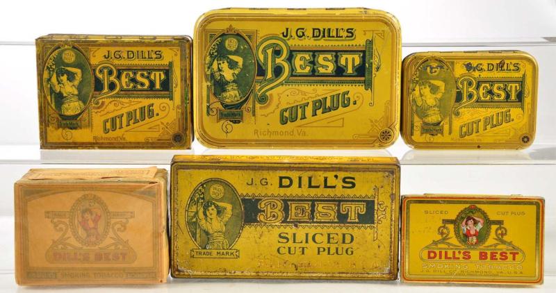 Lot of 6 J G Dill s Mixtures  112c74