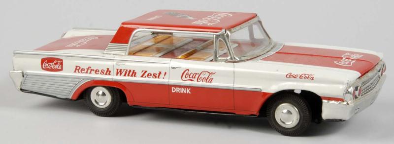 Coca-Cola Friction Toy Car. 
Description