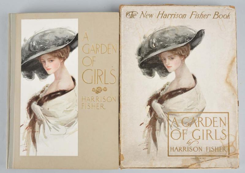 1910 A Garden of Girls Art Book 112cbb