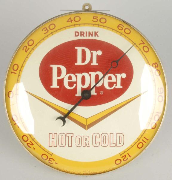 Dr. Pepper PAM Dial Thermometer. 
Description