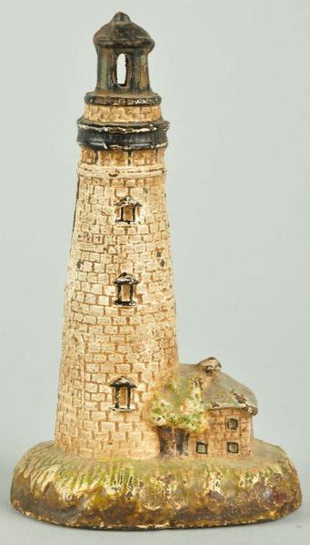Cast Iron Lighthouse Still Bank  112cf1