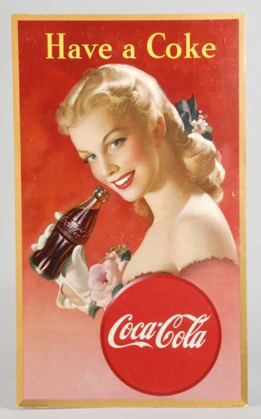 1948 Coca-Cola Vertical Poster. 
Description