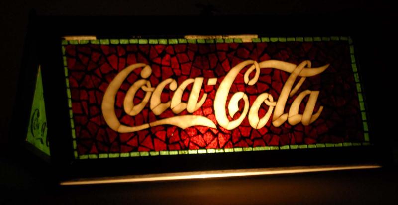 Coca-Cola Mosaic Stained Glass Pool